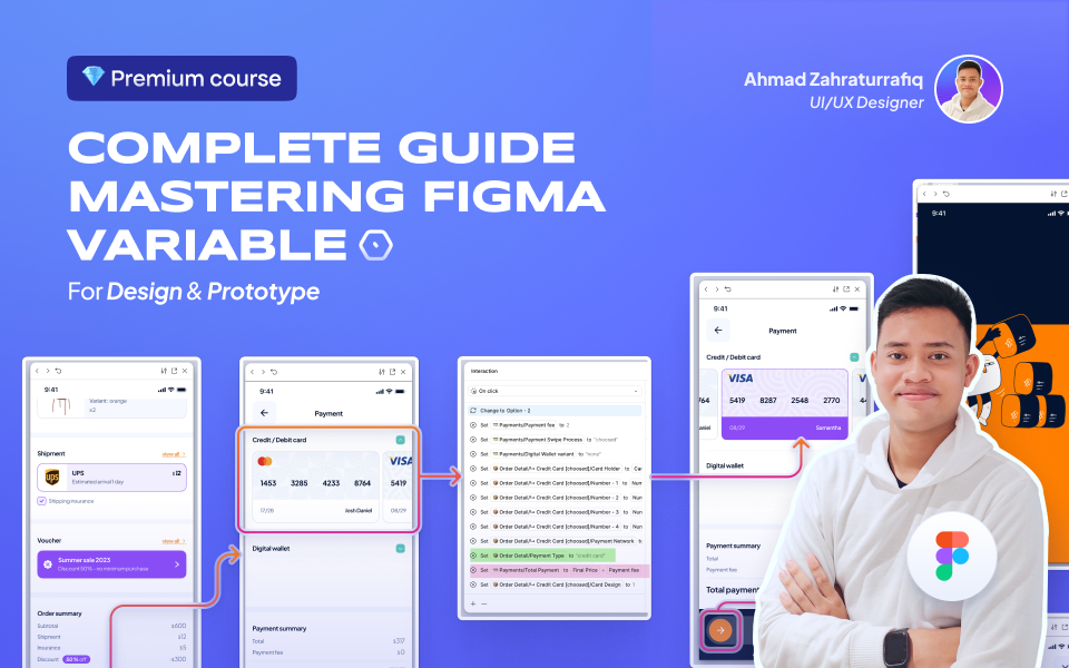 Kelas Complete Guide Mastering Figma Variable for Design Prototype di BuildWithAngga